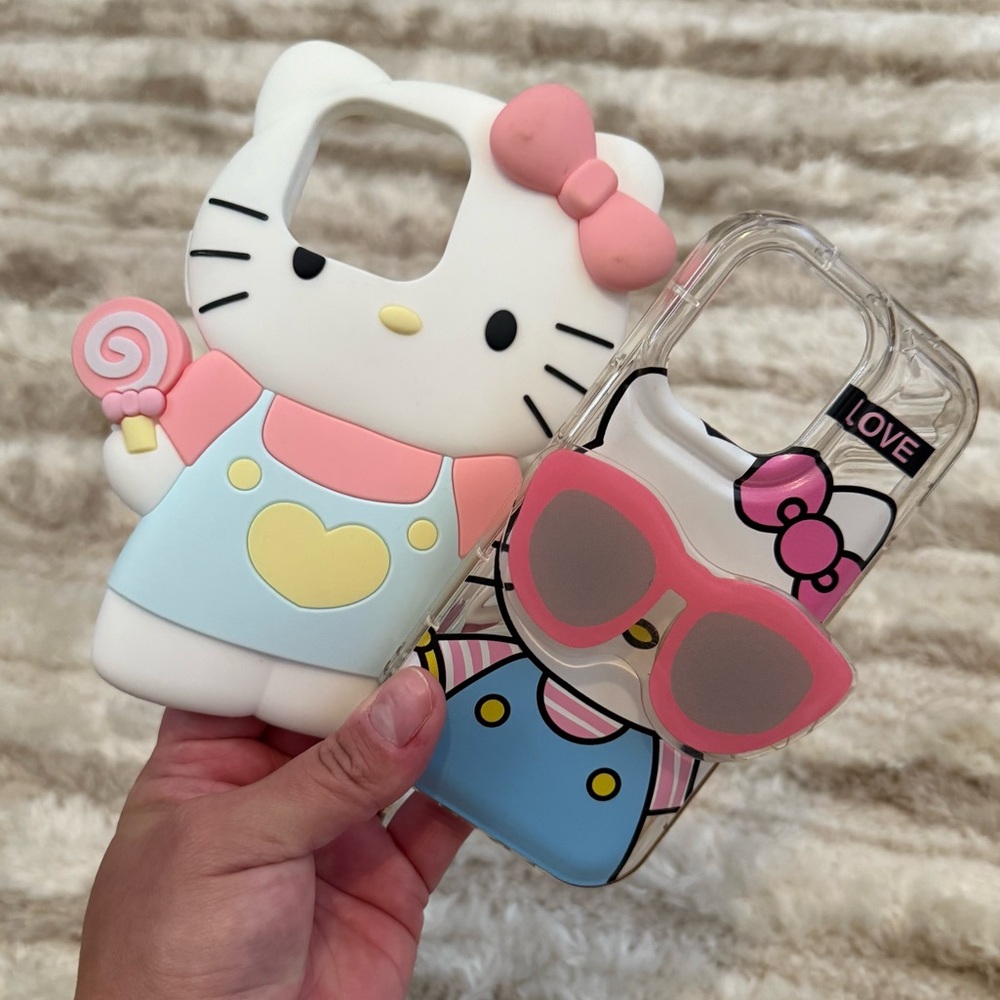 Hello Kitty iPhone 13 Pro phone cases set of 2